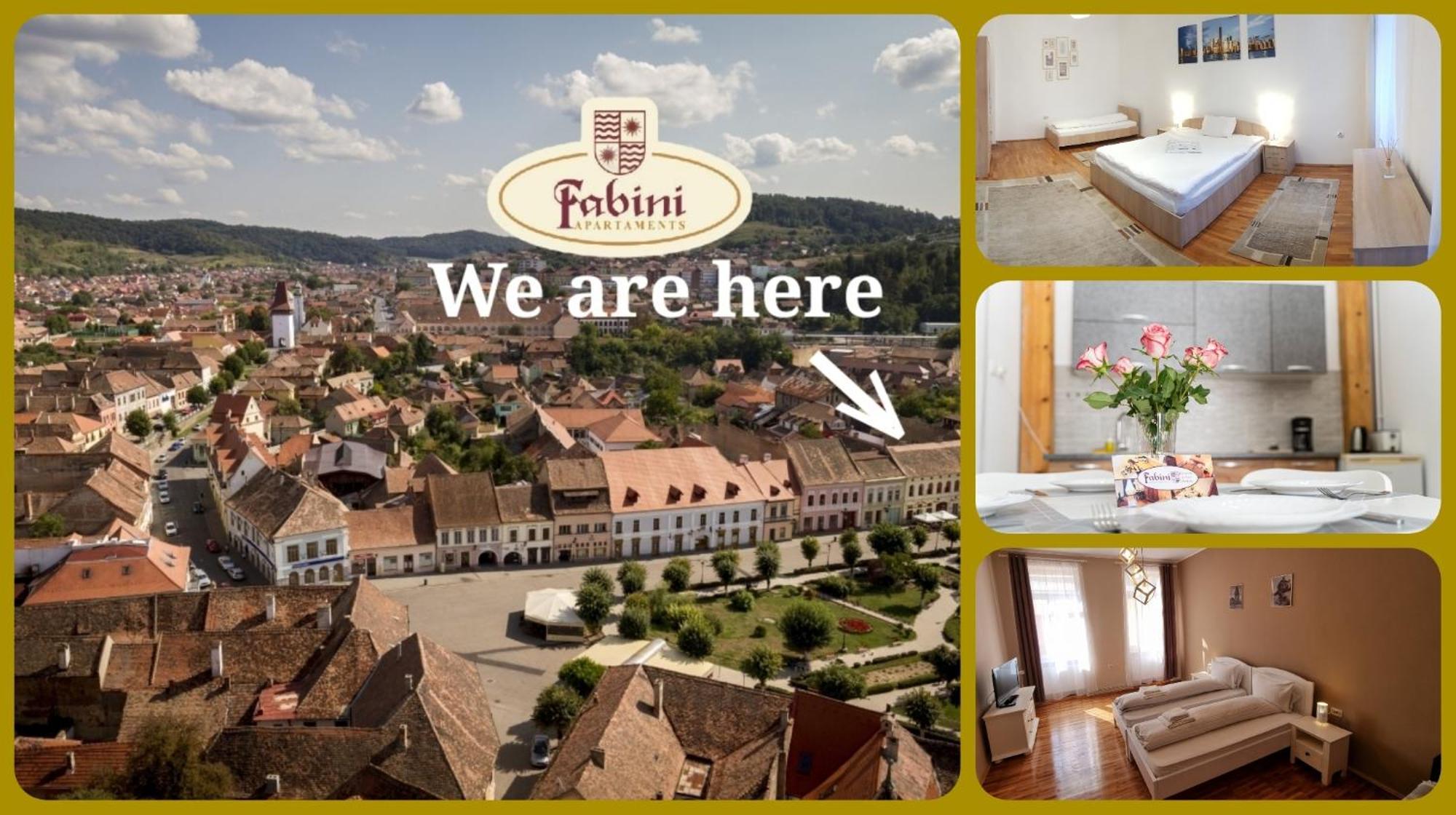 Mediaş Fabini Apartments מראה חיצוני תמונה